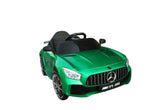 AMG GT Ride On Electric Kids Car, 12v Custom Painted Kids Ride on Car In Green Or Grey. Turbo Kidzz